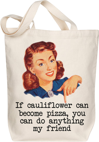 Cauliflower Pizza Tote