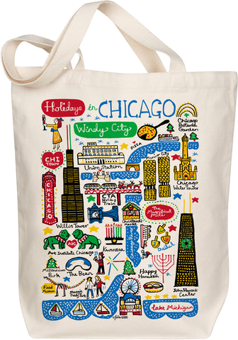 Holidays in Chicago Tote