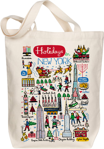 Holidays in New York Tote