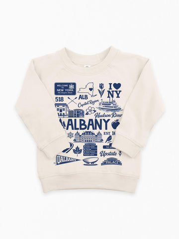 Albany New York City Elements Organic Pullover for Babies & Kids