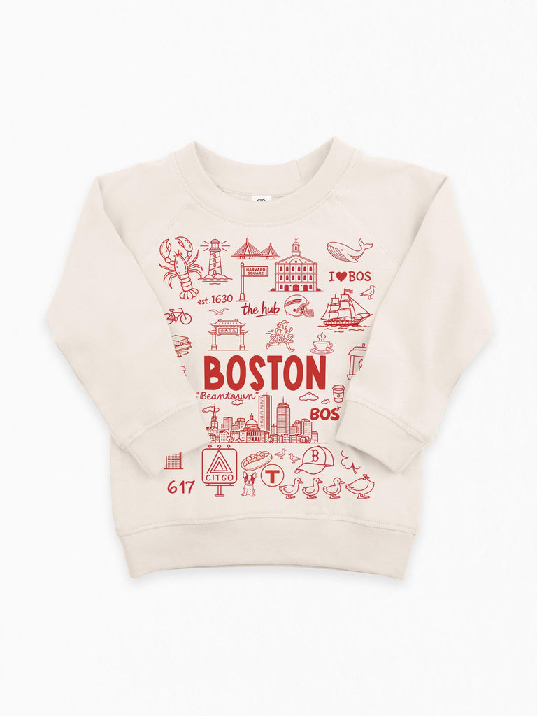 Boston City Elements Organic Pullover for Babies & Kids - Morado Designs