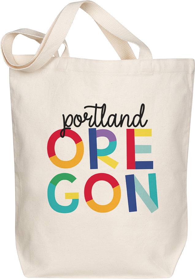 Rainbow Type Tote