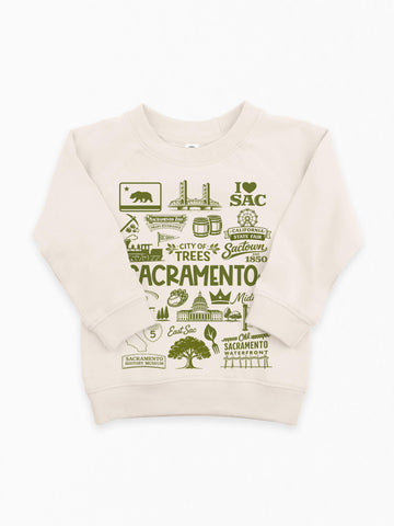 Sacramento City Elements Organic Pullover for Babies & Kids