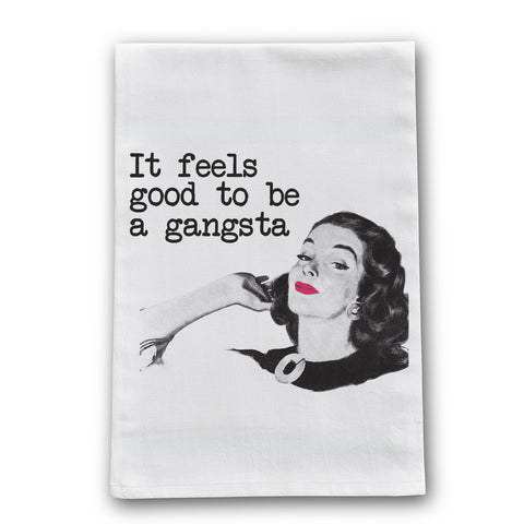 Gangsta Tea Towel