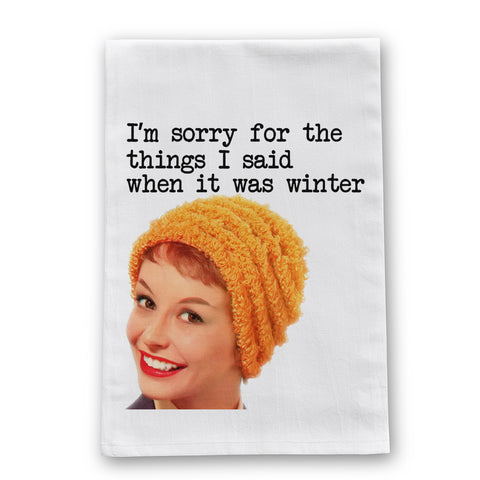 Winter Tea Towel