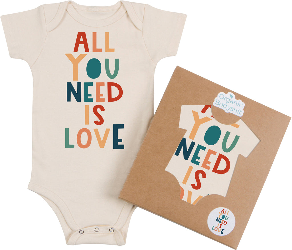 All You Need is Love Bodysuit & Tee - Morado Designs