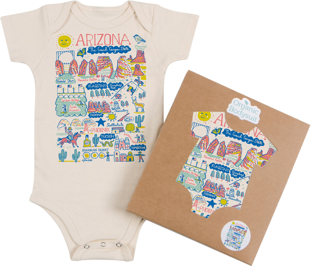 Arizona Boutique Map Art - Morado Designs