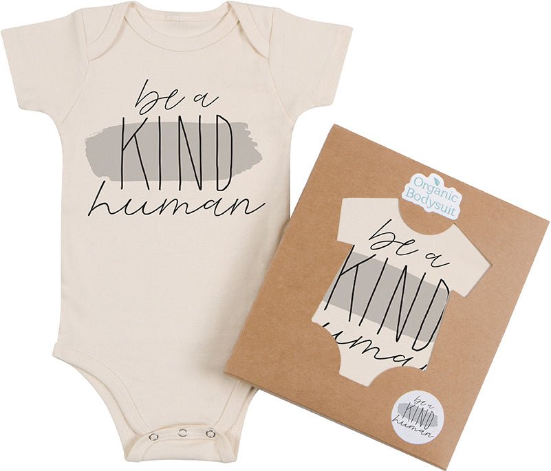 Be a Kind Human Bodysuit & Tee - Morado Designs