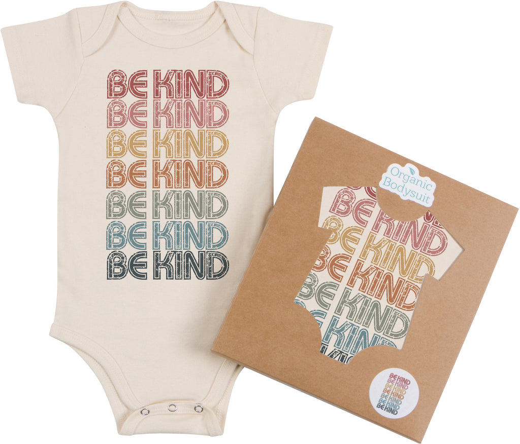 Be Kind Earth Tones Bodysuit & Tee