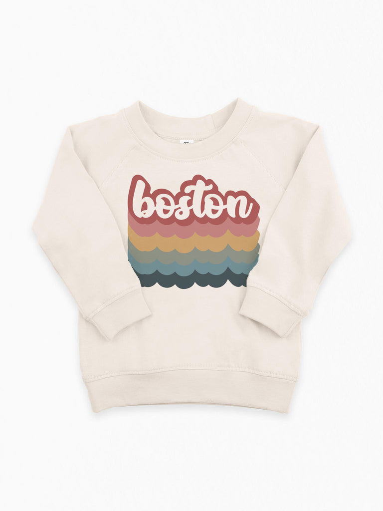 Bubble Repeat Earth Tones Pullover