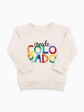 Rainbow Type Pullover