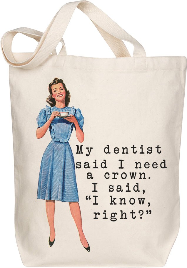 Crown Tote - Morado Designs