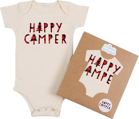 Happy Camper Bodysuit & Tee