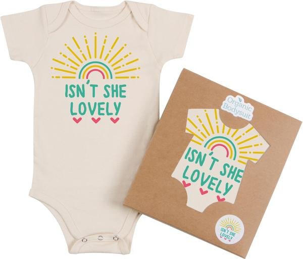 Isn't She Lovely Bodysuit & Tee - Morado Designs
