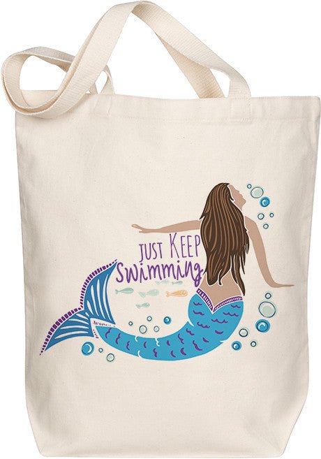 Just Keep Swimming Tote - Morado Designs