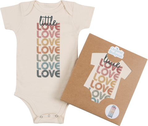 Little Love Earth Tones Bodysuit & Tee