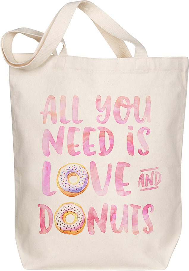 Love and Donuts Tote - Morado Designs