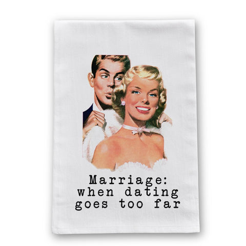 Marriage Tea Towel