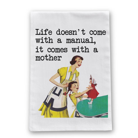 Mother Manual Tea Towel