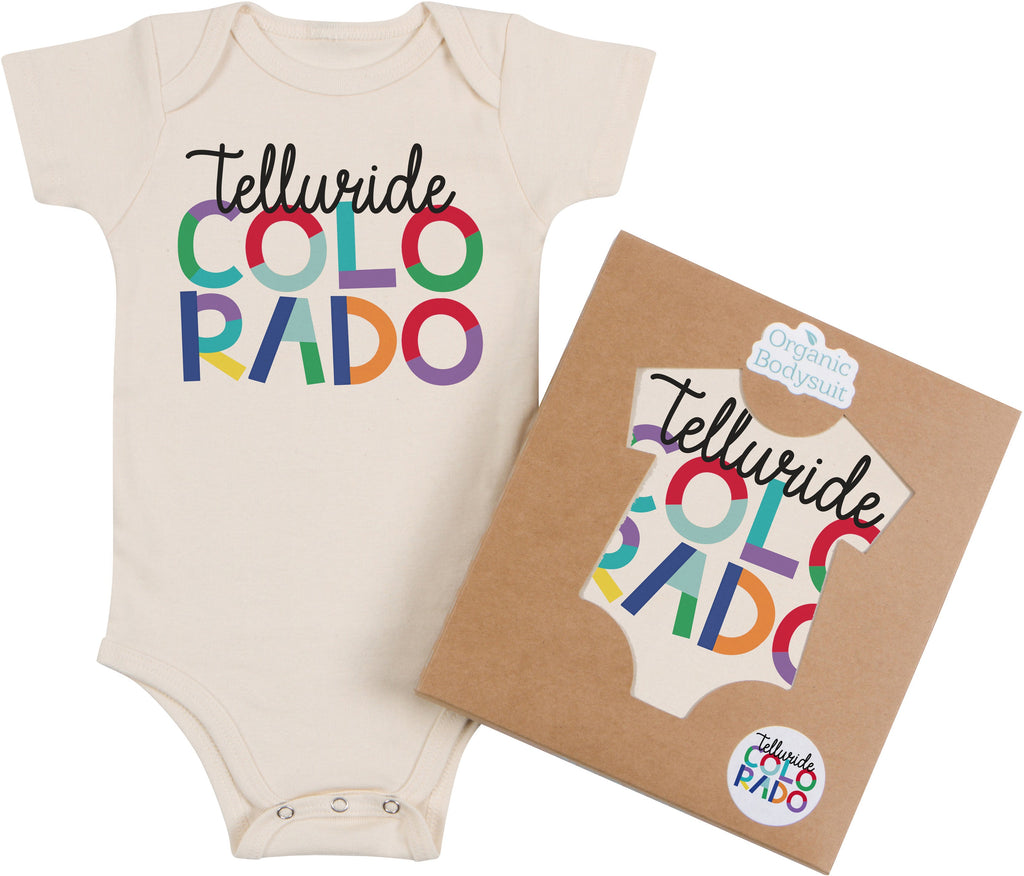 Rainbow Type Bodysuit - Morado Designs