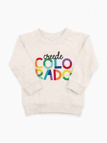 Rainbow Type Pullover