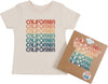 Retro Repeat Rainbow Bodysuit & Tee - Morado Designs