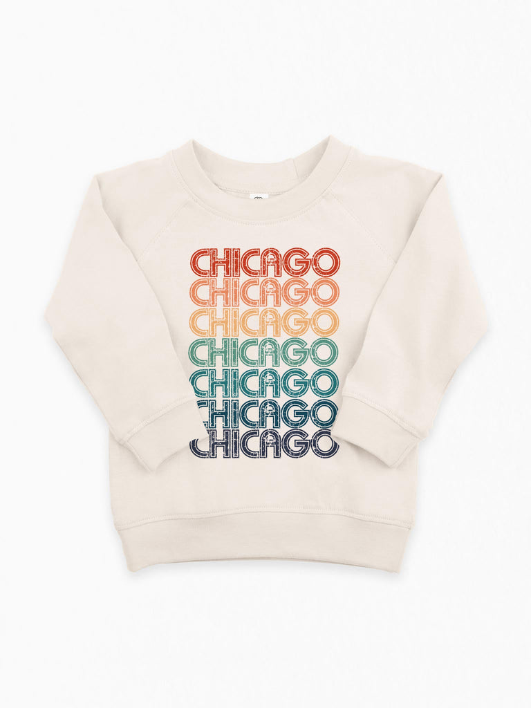 Retro Repeat Rainbow Pullover - Morado Designs
