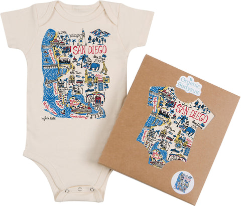 San Diego Boutique Map Art