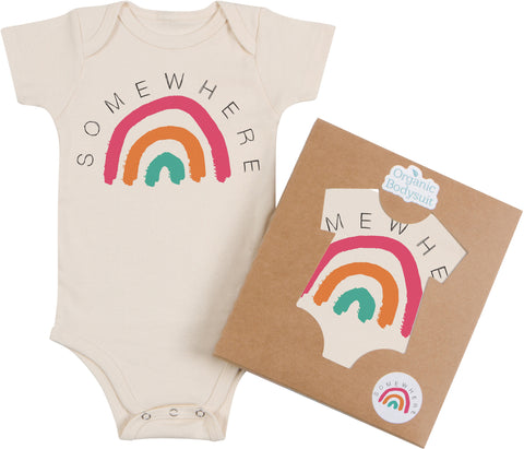 Somewhere Rainbow Bodysuit & Tee