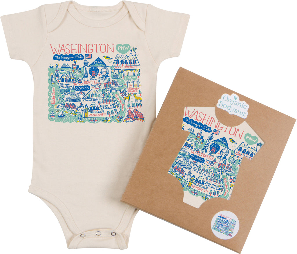 Washington Boutique Map Art - Morado Designs